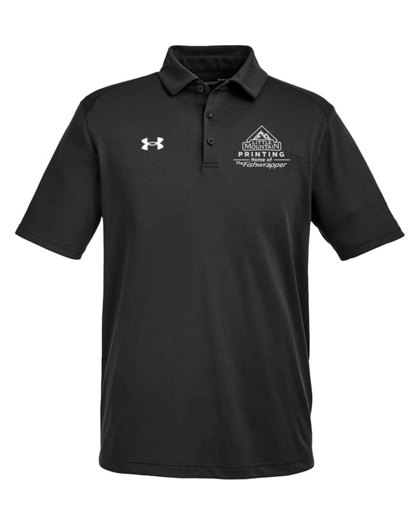 Variant Image for 1370399 - Under Armour Men's Tech™ Polo - Demo - 1 Color - White E - Website Company Apparel Management Demo