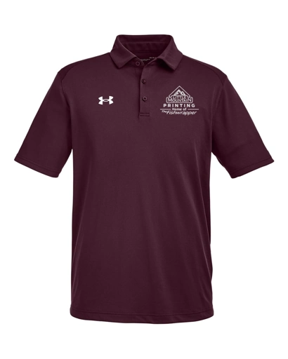 Variant Image for 1370399 - Under Armour Men's Tech™ Polo - Demo - 1 Color - White E - Website Company Apparel Management Demo