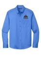 Variant Image for W808 - Port Authority® Long Sleeve SuperPro React™ Twill Shirt - Demo - 3 Color - Dark E - Website Company Apparel Management Demo