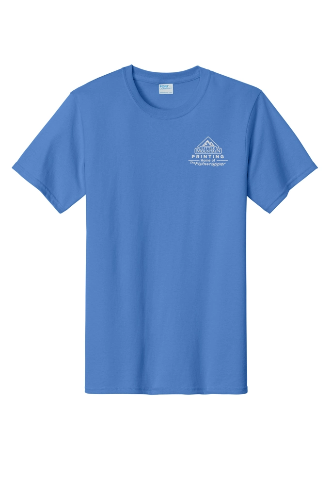 Variant Image for PC61 - Port & Company® Essential Tee - Demo - 1 Color - White E - Website Company Apparel Management Demo