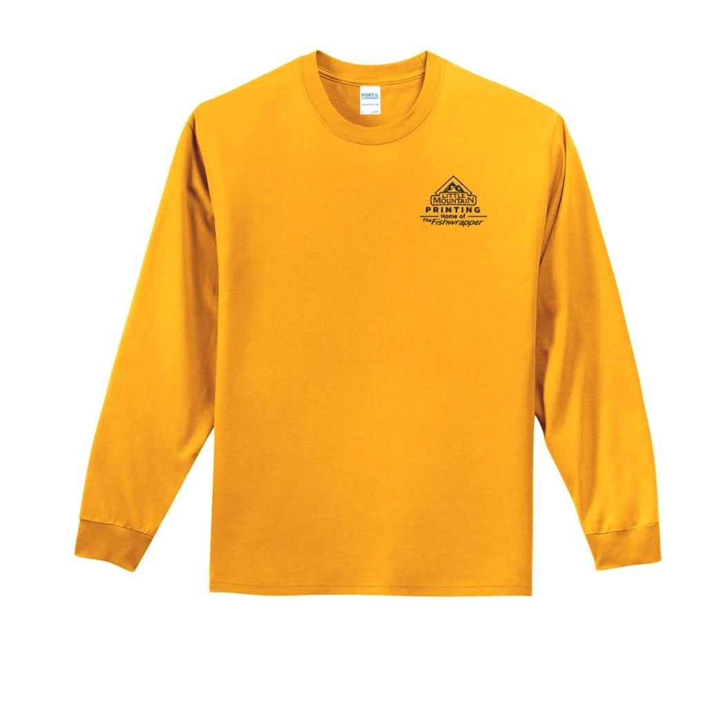 Variant Image for PC61LS - Port & Company® Long Sleeve Essential Tee - Demo - 1 Color - Dark E - Website Company Apparel Management Demo