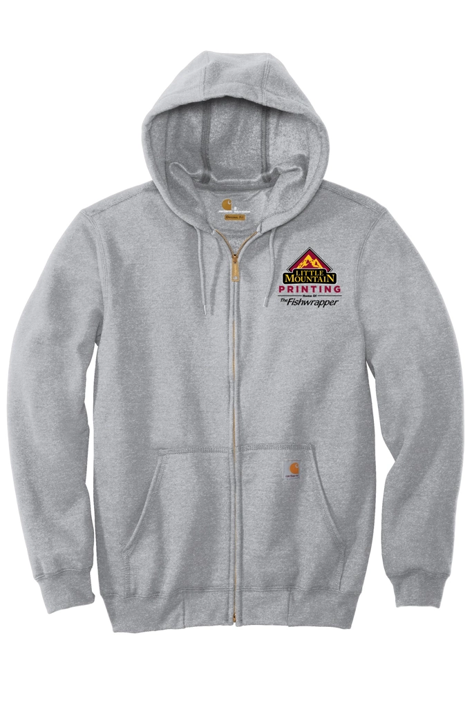 Variant Image for CTK122 - Carhartt® Midweight Hooded Zip-Front Sweatshirt - Demo - 3 Color - Dark D - Website Company Apparel Management Demo