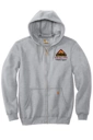 Variant Image for CTK122 - Carhartt® Midweight Hooded Zip-Front Sweatshirt - Demo - 3 Color - Dark D - Website Company Apparel Management Demo