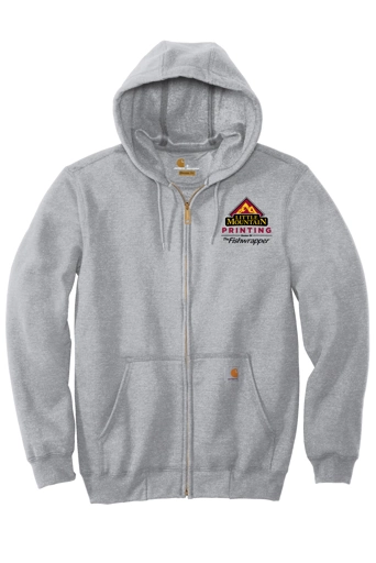 Variant Image for CTK122 - Carhartt® Midweight Hooded Zip-Front Sweatshirt - Demo - 3 Color - Dark D - Website Company Apparel Management Demo