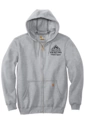Variant Image for CTK122 - Carhartt® Midweight Hooded Zip-Front Sweatshirt - Demo - 1 Color - Dark D - Website Company Apparel Management Demo
