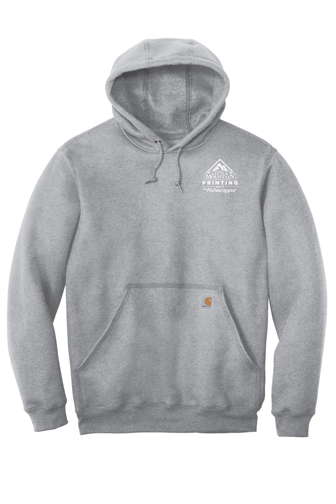 Variant Image for CTK121 - Carhartt® Midweight Hooded Sweatshirt - Demo - 1 Color - White D - Website Company Apparel Management Demo