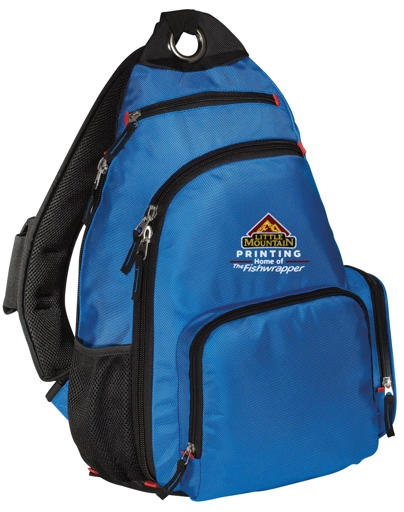 Variant Image for BG112 - Port Authority® Sling Pack - Demo - 3 Color - Light E - Website Company Apparel Management Demo