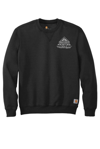 Variant Image for CTK124 - Carhartt ® Midweight Crewneck Sweatshirt - Demo - 1 Color - White E - Website Company Apparel Management Demo