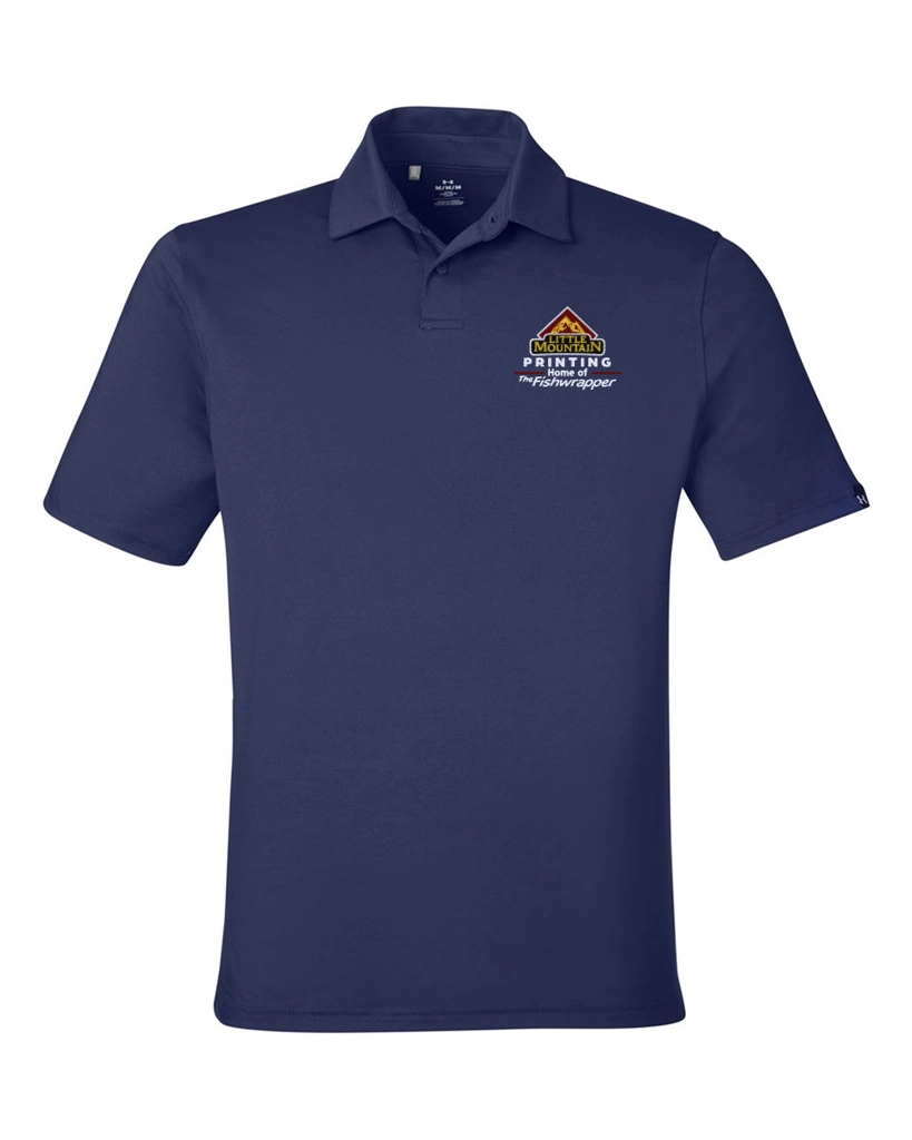 Variant Image for 1383255 - Under Armour Men's Recycled Polo - Demo - 3 Color - Light E - Website Company Apparel Management Demo