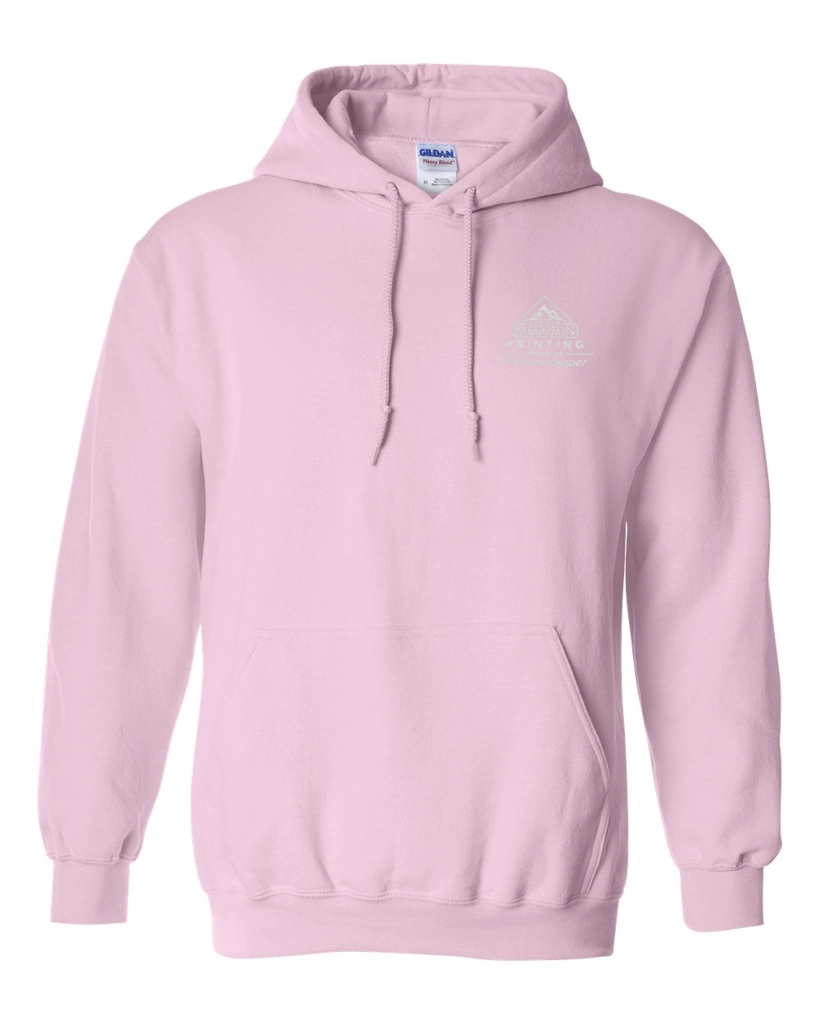 Variant Image for 18500 - Gildan Heavy Blend™ Hooded Sweatshirt - Demo - 1 Color - White E - Website Company Apparel Management Demo