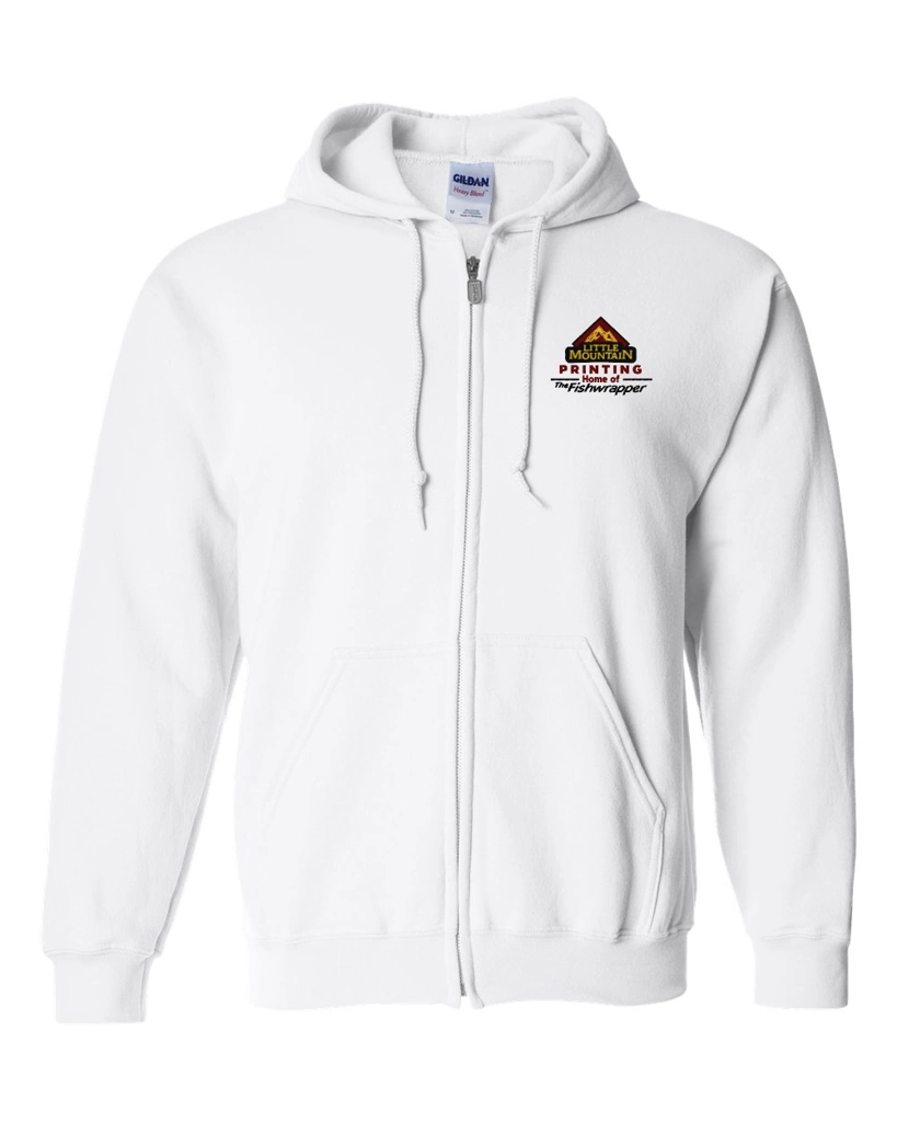 Variant Image for 18600 - Gildan Heavy Blend™ Full-Zip Hooded Sweatshirt - Demo - 3 Color - Dark E - Website Company Apparel Management Demo