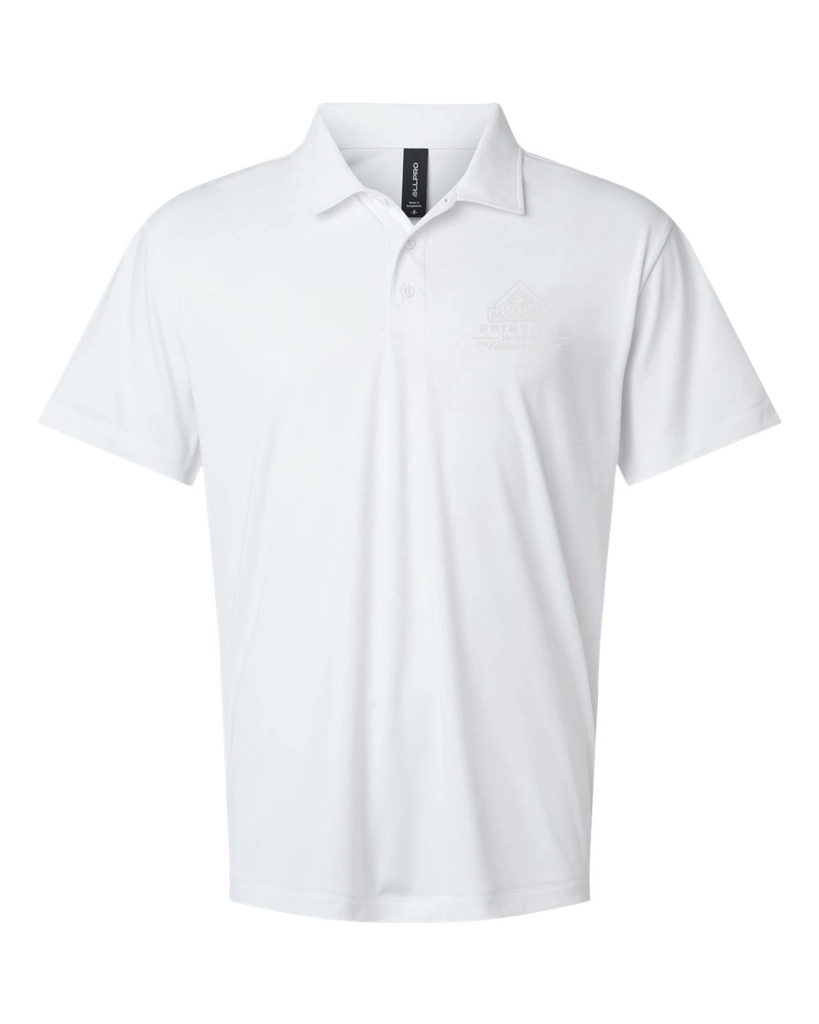 Variant Image for 41800 - AllPro Men's Pro-Lock Performance Polo - Demo - Tone on Tone E - Website Company Apparel Management Demo