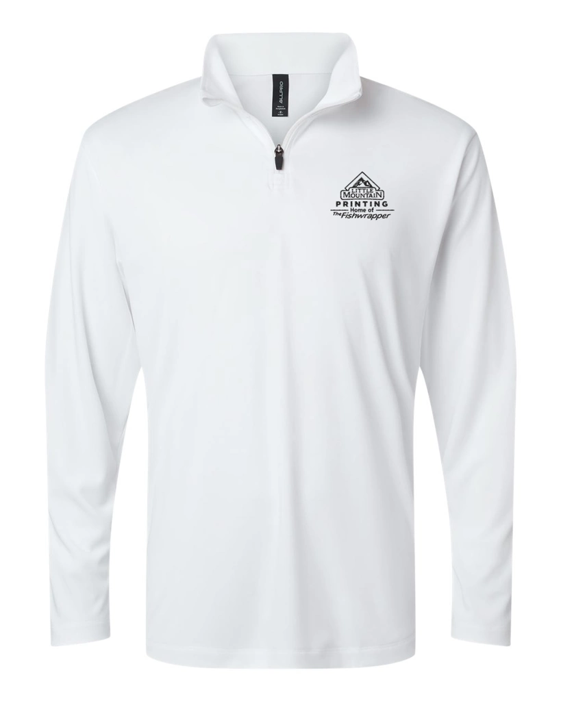 Variant Image for 41870 - AllPro Men's Pro-Lock Performance Quarter-Zip Pullover - Demo - 1 Color - Dark E - Website Company Apparel Management Demo