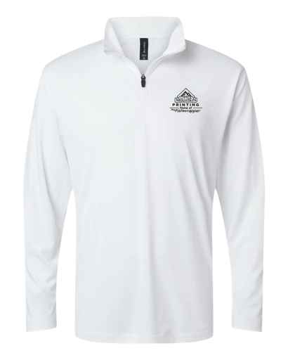 Variant Image for 41870 - AllPro Men's Pro-Lock Performance Quarter-Zip Pullover - Demo - 1 Color - Dark E - Website Company Apparel Management Demo