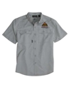 Variant Image for 4445 - DRI DUCK Men's Crossroad Woven Short Sleeve Shirt - Demo - 3 Color - Dark E - Website Company Apparel Management Demo