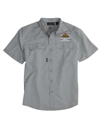Variant Image for 4445 - DRI DUCK Men's Crossroad Woven Short Sleeve Shirt - Demo - 3 Color - Light E - Website Company Apparel Management Demo