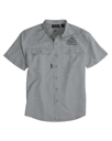 Variant Image for 4445 - DRI DUCK Men's Crossroad Woven Short Sleeve Shirt - Demo - 1 Color - Dark E - Website Company Apparel Management Demo