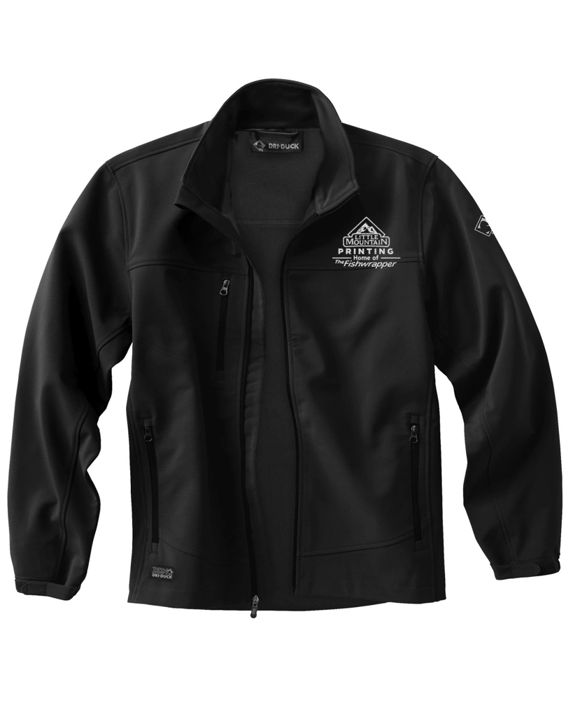 Variant Image for 5350 - DRI DUCK Motion Soft Shell Jacket - Demo - 1 Color - White E - Website Company Apparel Management Demo