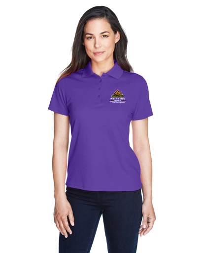 Variant Image for 78181 - CORE365 Ladies' Origin Performance Piqué Polo - Demo - 3 Color - Light E - Website Company Apparel Management Demo