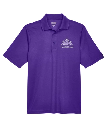 Variant Image for 88181 - Core 365 Men's Origin Performance Piqué Polo - Demo - 1 Color - White E - Website Company Apparel Management Demo