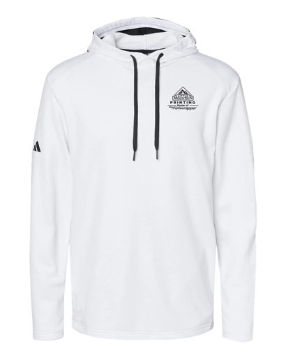 Variant Image for A530 - Adidas Men's Textured Mixed Media Hooded Sweatshirt  - Demo - 1 Color - Dark E - Website Company Apparel Management Demo