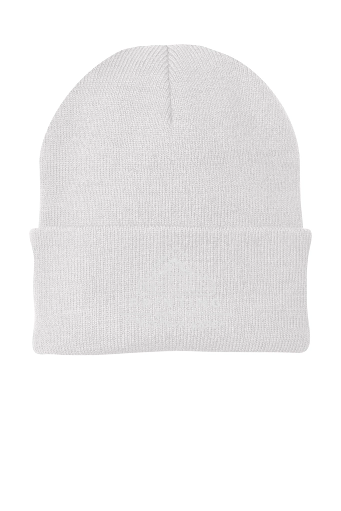 Variant Image for CP90 - Port & Co™ Knit Cap - Demo - Tone on Tone E - Website Company Apparel Management Demo