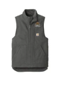 Variant Image for CT104277 - Carhartt® Sherpa-Lined Mock Neck Vest - Demo - 3 Color - Light E - Website Company Apparel Management Demo
