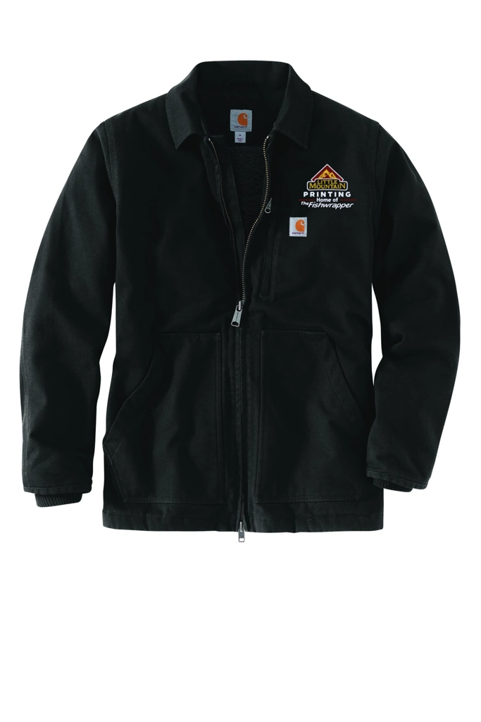 Variant Image for CTT104293 - Carhartt® Tall Sherpa-Lined Coat - Demo - 3 Color - Light E - Website Company Apparel Management Demo