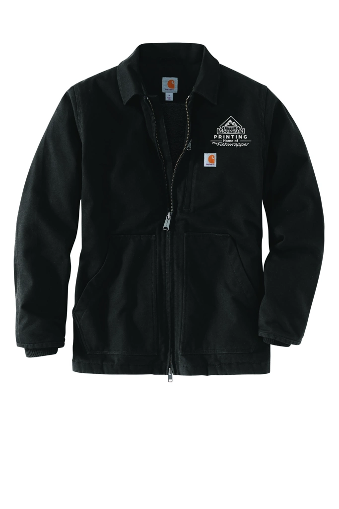 Variant Image for CTT104293 - Carhartt® Tall Sherpa-Lined Coat - Demo - 1 Color - White E - Website Company Apparel Management Demo