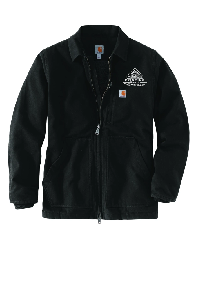 Variant Image for CTT104293 - Carhartt® Tall Sherpa-Lined Coat - Demo - Tone on Tone E - Website Company Apparel Management Demo