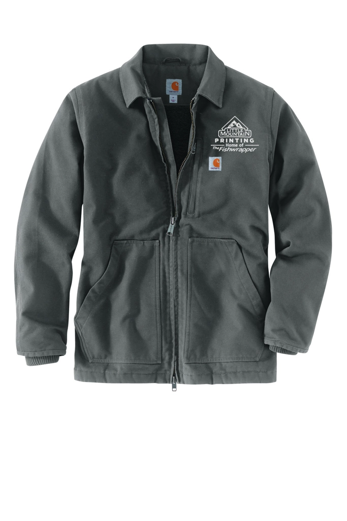 Variant Image for CT104293 - Carhartt® Sherpa-Lined Coat - Demo - Tone on Tone E - Website Company Apparel Management Demo