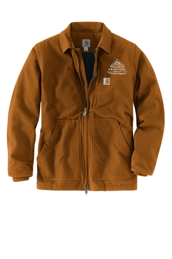 Variant Image for CTT104293 - Carhartt® Tall Sherpa-Lined Coat - Demo - 1 Color - White E - Website Company Apparel Management Demo