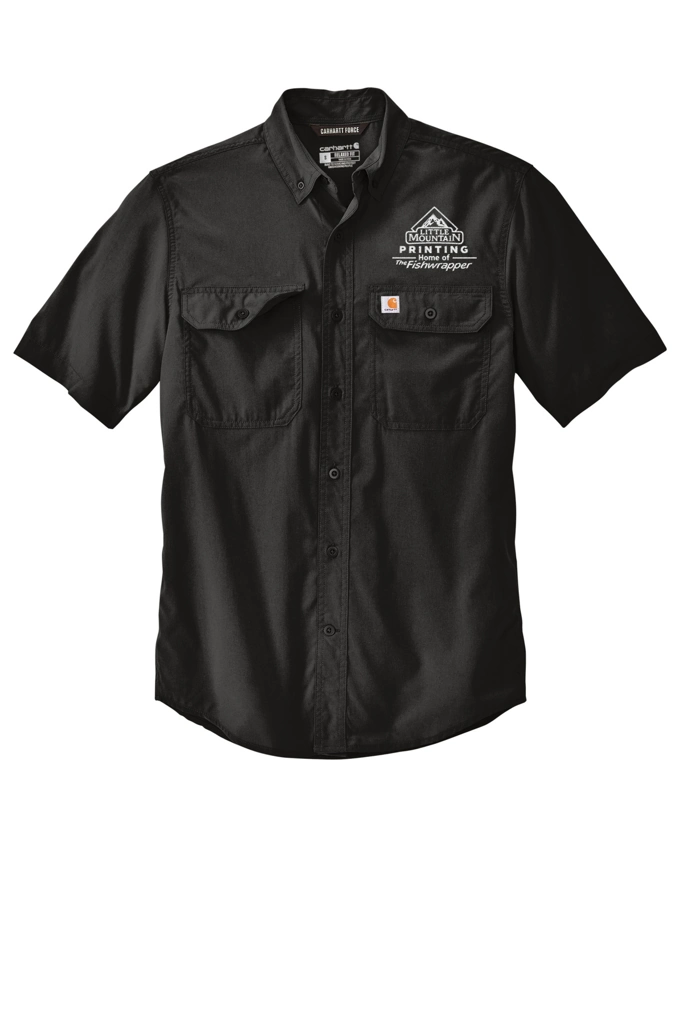 Variant Image for CT105292  - Carhartt Force® Solid Short Sleeve Shirt - Demo - Tone on Tone E - Website Company Apparel Management Demo