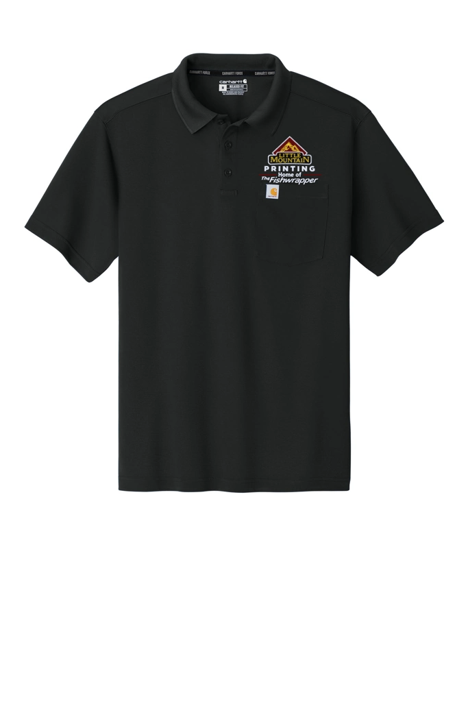 Variant Image for CT106880  - Carhartt Force® Snag-Resistant Pocket Polo - Demo - 3 Color - Light E - Website Company Apparel Management Demo