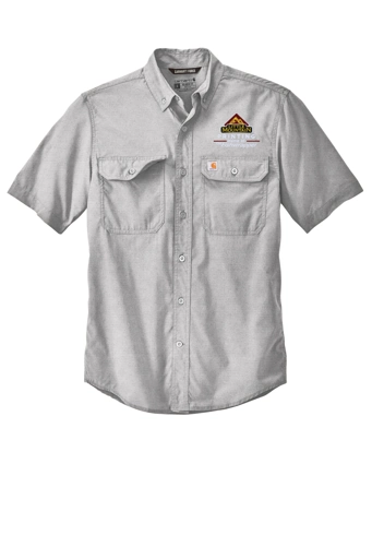 Variant Image for CT105292  - Carhartt Force® Solid Short Sleeve Shirt - Demo - 3 Color - Light E - Website Company Apparel Management Demo
