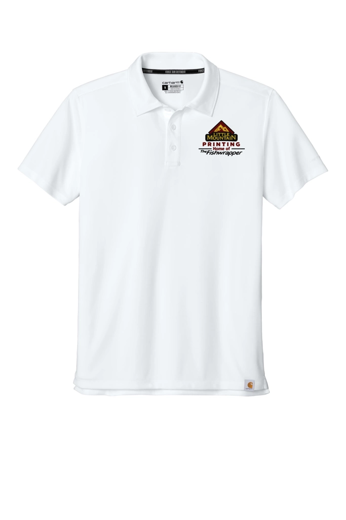 Variant Image for CT106899 - Carhartt Force® Sun Defender™ Polo - Demo - 3 Color - Dark E - Website Company Apparel Management Demo