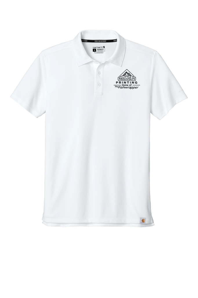 Variant Image for CT106899 - Carhartt Force® Sun Defender™ Polo - Demo - 1 Color - Dark E - Website Company Apparel Management Demo
