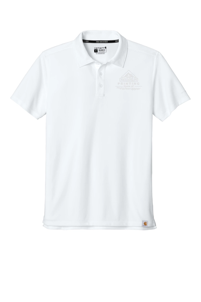 Variant Image for CT106899 - Carhartt Force® Sun Defender™ Polo - Demo - Tone on Tone E - Website Company Apparel Management Demo