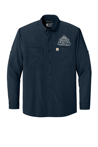 Variant Image for CT107106 - Carhartt Force® Sun Defender™ Long Sleeve Shirt - Demo - 1 Color - White E - Website Company Apparel Management Demo
