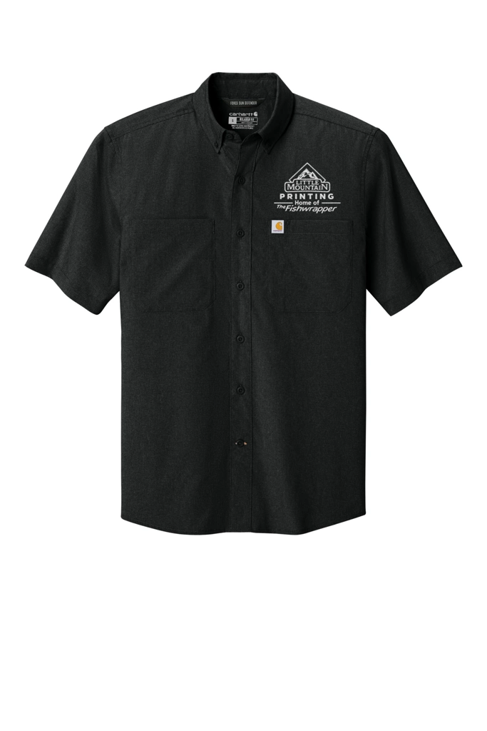 Variant Image for CT107107 - Carhartt Force® Sun Defender™ Short Sleeve Shirt - Demo - 1 Color - White E - Website Company Apparel Management Demo