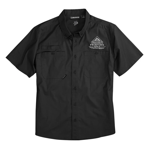 Variant Image for 4451 - DRI DUCK Men's Craftsman Woven Short Sleeve Shirt - Demo - 1 Color - White E - Website Company Apparel Management Demo