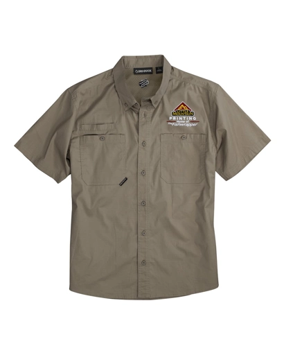 Variant Image for 4451 - DRI DUCK Men's Craftsman Woven Short Sleeve Shirt - Demo - 3 Color - Light E - Website Company Apparel Management Demo