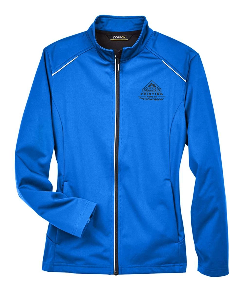 Variant Image for CE708W - CORE365 Women's Techno Lite Three-Layer Knit Tech-Shell - Demo - 1 Color - Dark E - Website Company Apparel Management Demo