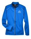 Variant Image for CE708W - CORE365 Women's Techno Lite Three-Layer Knit Tech-Shell - Demo - Tone on Tone E - Website Company Apparel Management Demo