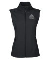 Variant Image for CE701W  - CORE365 Ladies' Cruise Two-Layer Fleece Bonded Soft Shell Vest - Demo - 1 Color - White E - Website Company Apparel Management Demo