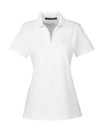 Variant Image for DG20W  - Devon & Jones CrownLux Performance® Ladies' Plaited Polo - Demo - Tone on Tone E - Website Company Apparel Management Demo