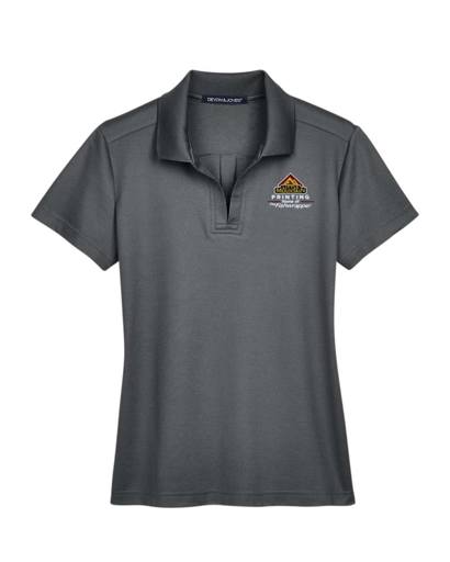 Variant Image for DG20W  - Devon & Jones CrownLux Performance® Ladies' Plaited Polo - Demo - 3 Color - Light E - Website Company Apparel Management Demo