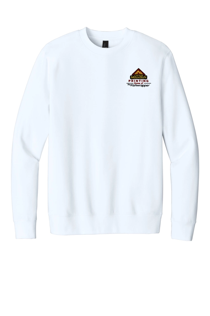 Variant Image for DT6104 - District® V.I.T.™Fleece Crew - Demo - 3 Color - Dark E - Website Company Apparel Management Demo