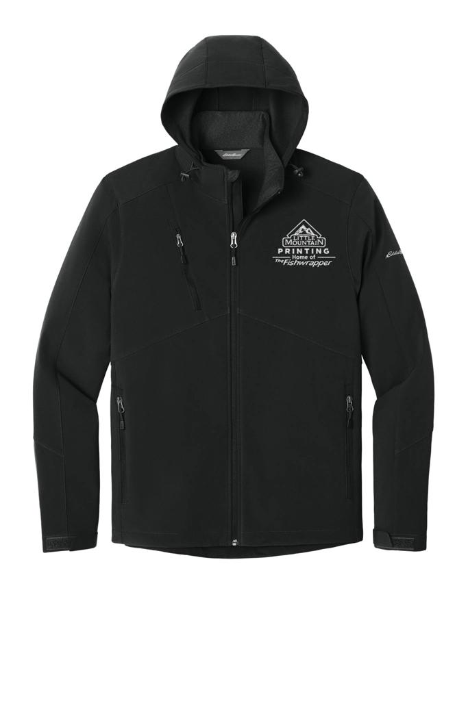 Variant Image for EB536 - Eddie Bauer® Hooded Soft Shell Parka - Demo - 1 Color - White E - Website Company Apparel Management Demo