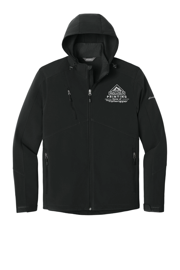 Variant Image for EB536 - Eddie Bauer® Hooded Soft Shell Parka - Demo - Tone on Tone E - Website Company Apparel Management Demo